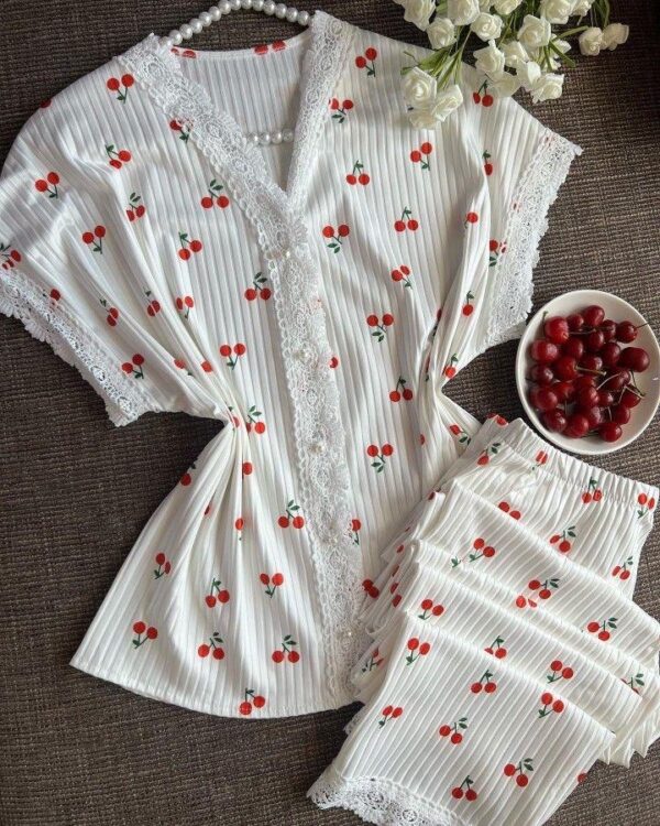 Pyjama cerise tendance 🍒 SHEIN pyjama