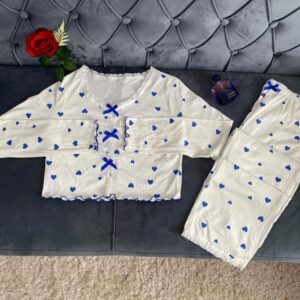 Pyjama de coeur 🖤💙