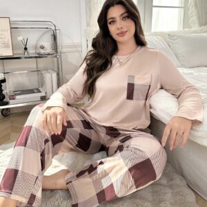 PYJAMA À CARREAUX 🤎🍂